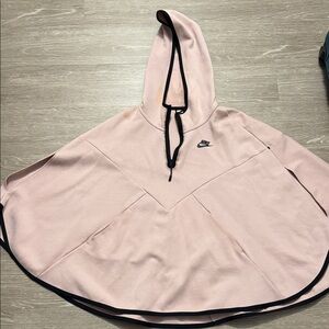 Nike tech Light Pink Hooded Poncho